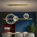 Ljojo Luxury LED Crystal Chandelier for Dining Room and Kitchen
