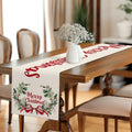 Festive Holly Berry Bow Table Runner by Ljojo