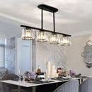 Nordic Modern Luxury Crystal Chandelier Three-Head Hanging Light Fixture for Living Room by Ljojo