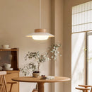 Ljojo LED Pendant Light White Acrylic Modern Chandelier for Home Restaurant Bar Shop