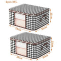 Ljojo™ Large Capacity Foldable Storage Box with Handles and Zipper
