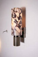 Ljojo Marble Copper Wall Light for Foyer, Villa, Aisle, Bedroom - E14 Bulb Sconce