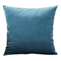 Blue Velvet Cushion Cover for Stylish Home Decor by Ljojo