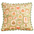 Day of The Dead Pumpkin Cushion Cover - Ljojo Festive Home Decor