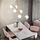 Modern Glass Balls Led Chandelier for Dining Room | Nordic Indoor Lighting Pendant Lights