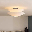 French Cream Umbrella Cloth Ceiling Lamp by Ljojo for Dining Room & Bedroom