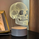 3D Crystal Skull LED Night Light - Halloween & Birthday Gift, Home Decor, Unique Souvenir for Ljojo