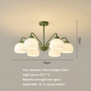 Ljojo French Pendant Light: Nordic Flower Led Lighting Fixture for Home Decoration