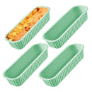 Ljojo Mini Silicone Bread Toast Mold Set - Kitchen Bakeware for DIY Baking