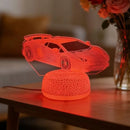 Car Light Party Supplies Racing Night Light Gift Multi Color Changing Night Light - Ljojo
