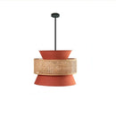 Japanese Style Restaurant Bamboo Woven Pendant Light for Sushi Corridor by Ljojo