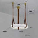 Ljojo LED Resin Pendant Light for Modern Luxury Living Spaces