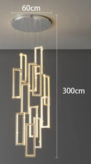 Ljojo LED Crystal Chandelier Ceiling Lamp for Elegant Indoor Lighting
