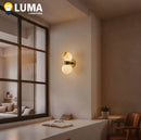 Marble Wall Lamp Bedroom Sconce - Modern Minimalist Designer Light by Ljojo