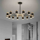 Nordic Luxury Art LED Pendant Light Chandelier Ljojo Rotating Dimmable Living Dinning Room Counter Bedroom