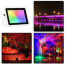 Ljojo™ RGB LED Flood Light 100W - 20W IP68 Waterproof Outdoor Garden Spotlight