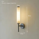 Ljojo Marble LED Wall Light Modern Wall Lamp for Living Room Bedroom