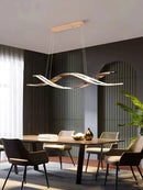Ljojo Modern LED Pendant Light for Dining Room - Minimalist Chandelier for Home Decoration