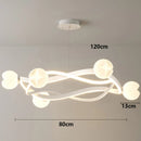 Ljojo LED Pendant Chandeliers for Modern Living and Dining Room Lighting