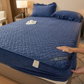 Ljojo Maternal & Infant Crystal Fleece Padded Sheet - All-Inclusive Mattress Cover