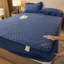 Ljojo Maternal & Infant Crystal Fleece Padded Sheet - All-Inclusive Mattress Cover