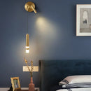 LED Wall Light Bedroom Lamp Reading Spotlight Chandelier Postmodern Minimalist Hotel Room Bedside Wall Light by Ljojo
