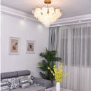 Modern Luxury Glass LED Chandelier Pendant Lamps for Living Room Dining Bedroom Decor by Ljojo