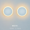 Ljojo LED Wall Lamp: Battery Charging, Touch Switch, 3 Brightness Levels