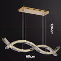 Ljojo Luxury Crystal Chandelier - Elegant Dining Room Pendant Lamp Fixture for Indoor Lighting