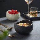Ljojo Matte Ceramic Dessert Bowl Set for Molecular Cuisine Restaurant Tableware