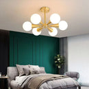 Modern Glass Ball Chandelier LED Pendant Light Home Decor Indoor Lighting Fixture Ljojo