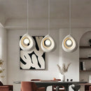 Ljojo Minimalist Led Pendant Light Retro Restaurant Chandelier for Living Room