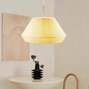 Nordic Pleated Cloth Pendant Lamp for Dining Room - Creative Chandelier Lighting by Ljojo