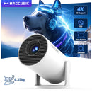 Ljojo™ Magcubic HY300 Pro 4K Android Projector 290ANSI Dual Wifi BT5.0 LED Home Theater