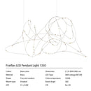 Ljojo Luxury LED Star Chandelier Room Decoration Pendant Light Fixture