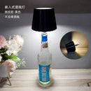 Ljojo LED Wine Bottle Base Desk Lamp Night Light Decor