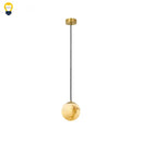 Ljojo Copper Pendant Light Spanish Marble Hanging Lighting Luxury Design