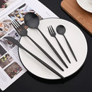 Ljojo 20-Piece Stainless Steel Cutlery Set - Matte Finish Flatware Set