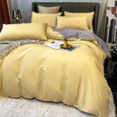 Ljojo 100% Cotton Bedding Set: Duvet Cover, Sheet, Pillowcases. Various Sizes Available.