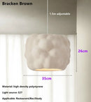 Ljojo Minimalist Wabi Sabi Pendant Lamps E27 Bedroom Lighting Fixture