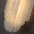 Ljojo Marble Wall Lamp: Spanish Postmodern Luxury Lighting Fixture for Home Decor