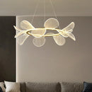 LED Flower Chandelier Luxury Pendant Lamp for Living Room Dining Kitchen Decor by Ljojo