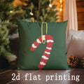 Christmas-themed Cute Animal & Pattern Pillow Cover for Sofa, Bedroom, Car by Ljojo