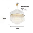 Nordic Luxury Crystal Pendant Light for Living Room, Bedroom - Ljojo