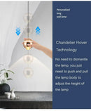 Ljojo Minimalist LED Bedside Pendant Light for Bedroom and Restaurant