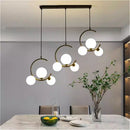 Ljojo Modern Minimalist LED Pendant Lights Bubble Spherical Bar Hanging Lamps Island Decor