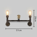 Ljojo Industrial Metal Wall Lamp: Postmodern Led Chandeliers for Living Room & Bedroom