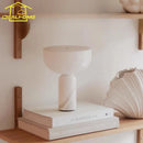 Danish Designer Marble Table Lamp USB Charging Touch Switch Medieval Cream Wind Desk Lights