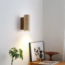 Japanese Wabi-Sabi Style Yellow Cave Stone LED Wall Lamp for Bedroom by Ljojo