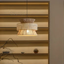 Vintage Wabi Sabi Hemp Rope Chandelier Pendant Light for Cafe and Dining Room by Ljojo
